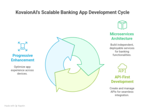 KovaionAI’s Scalable Banking App Development Cycle 