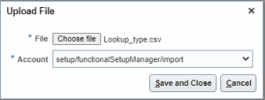 Bulk Import of Lookup TypesCodes Using File Based Loader in HCM Cloud - 5