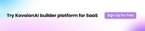 Try KovaionAI for SAAS