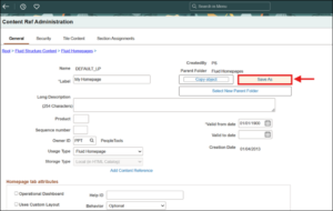 Content Reference Administration in People Tools 8.62