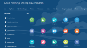 Filter Action Reasons by User Roles on Redwood Pages - Fig 1.0 Workforce Structures