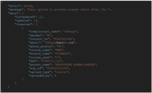 Third-Party API Integration in PeopleSoft – Enhance Application Functionality & Connectivity - Fig 1.2 Response for Post Request
