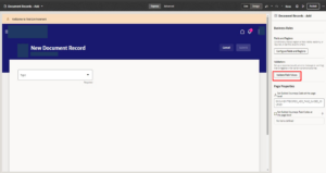 Creating a Validation for DFF Fields in Document of Record Using Visual Builder Studio - Oracle HCM Cloud - Fig 4: Open Validate Field Values