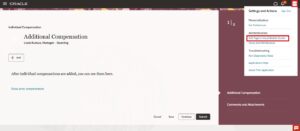 Streamline Compensation Tasks with New Save Feature in Redwood HCM -- Fig 4: Edit Page in Visual Builder Studio