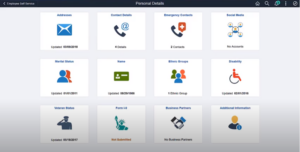 Personal Details Dashboard