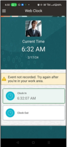 Employee- view-of-“Restrict”-geofence-violation-Web-Clock