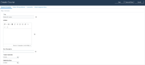 Instructor-Led Training in Oracle Learning Cloud - A Comprehensive Guide -- Fig 3.2: Course Details Entereing Page