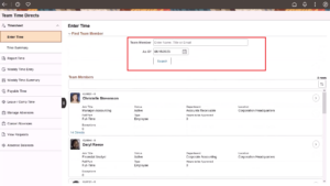 Efficient-Reportee Search-Functionality Streamlining-Managerial-Tasks-with-PeopleSoft-HCM's-Direct-Reports-Tile