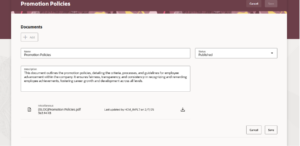 How to Configure AI Agent Task Type for Guided Journeys in Oracle HCM Cloud Fig 3: Creating a tool