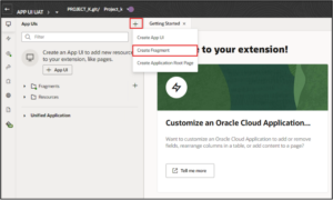 How to Create Custom Pages Using Fragments in Visual Builder Studio (VBS)
