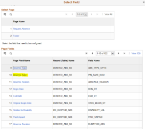 Page and Field Configurator