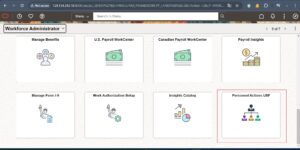 Streamlining US Federal HR Personnel Actions